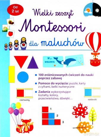 Wielki zeszyt Montessori dla maluchów [KSIĄŻKA]