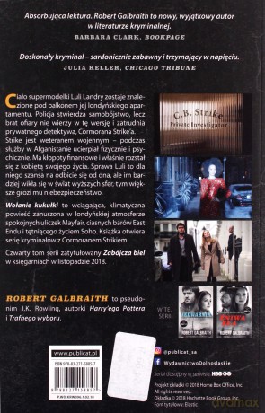 Wołanie kukułki (wydanie specjalne) - Robert Galbraith [KSIĄŻKA]