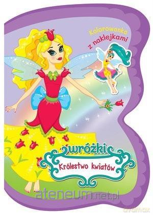 Wróżki Królestwo kwiatów. Kolorowanka z naklejkami [KSIĄŻKA]