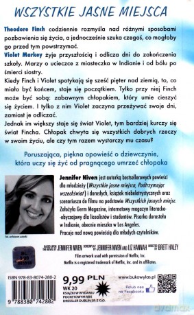 Wszystkie jasne miejsca pocket - Jennifer Niven [KSIĄŻKA]