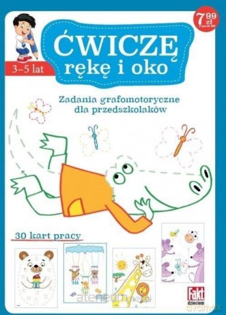 Zabawy grafomotoryczne dla przedszkolaka [KSIĄŻKA]