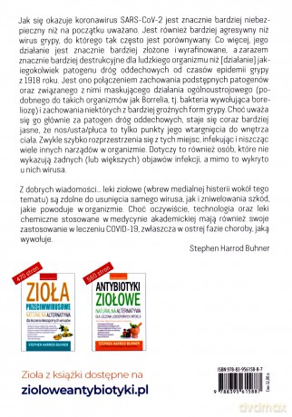 Zastosowanie terapii roślinnej w leczeniu koronawirusa SARS CoV-2 - Stephen Harrod Buhner [KSIĄŻKA]