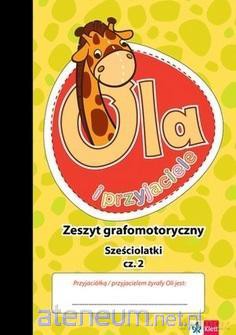 Żyrafa Ola. Zeszyt grafomotoryczny 6-latki cz.2 [KSIĄŻKA]