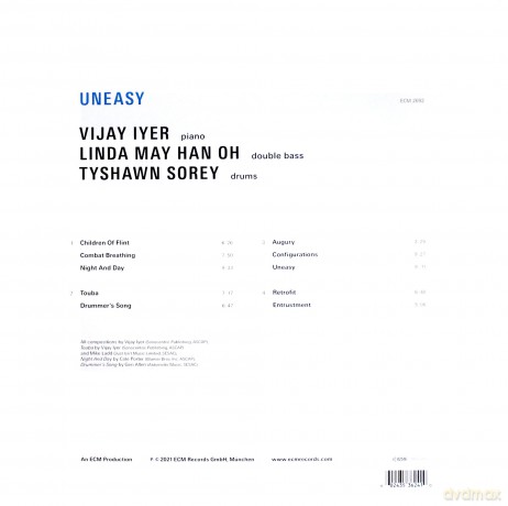 Vijay Iyer: Uneasy [2xWinyl]