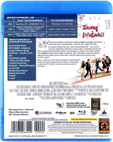 High School Musical 3: Ostatnia klasa (Disney) [Blu-Ray]