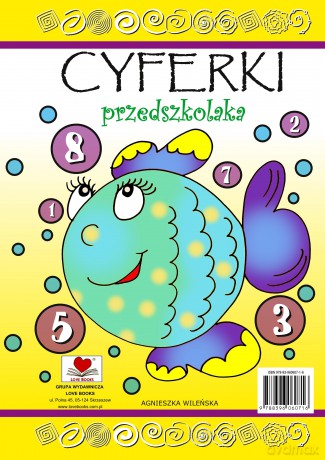 Cyferki przedszkolaka Rybka - Agnieszka Wileńska [KSIĄŻKA]