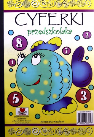 Cyferki przedszkolaka Rybka - Agnieszka Wileńska [KSIĄŻKA]