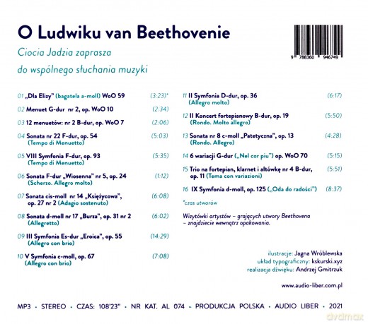 O Ludwiku van Bethovenie - Jadwiga Mackiewicz [AUDIOBOOK]