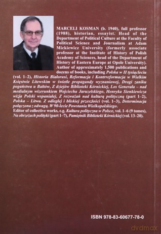 Political culture - historical culture - Marceli Kosman [KSIĄŻKA]