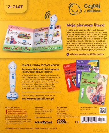 Moje Pierwsze Literki [KSIĄŻKA]