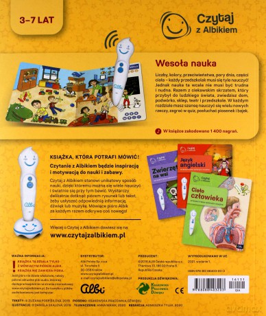 Czytaj z Albikiem Wesoła Nauka [KSIĄŻKA]