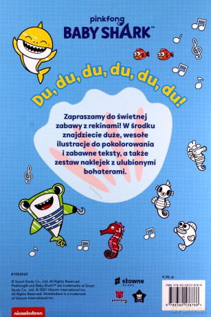 Baby Shark. Moja pierwsza kolorowanka - Zbigniew Dmitroca [KSIĄŻKA]