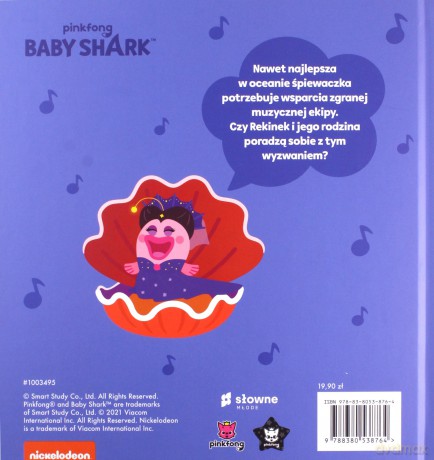 Baby Shark. Podwodna orkiestra - Smart Study [KSIĄŻKA]