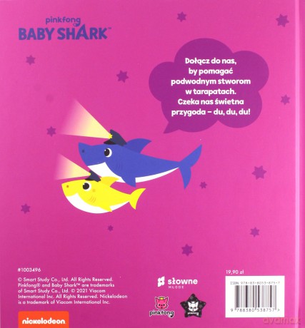 Baby Shark. Rekinia policja - Smart Study [KSIĄŻKA]