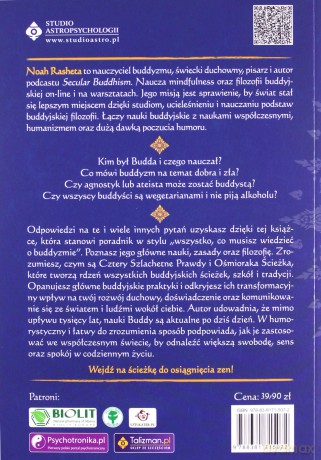 Buddyzm dla początkujących. Jasne odpowiedzi na główne pytania dotyczące buddyjskich nauk - Noah Rasheta [KSIĄŻKA]