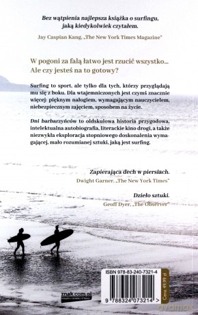 Dni barbarzyńców. Życie na fali - William Finnegan [KSIĄŻKA]