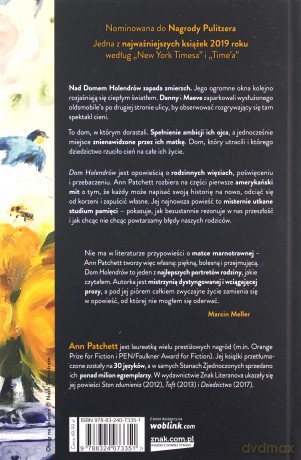 Dom Holendrów - Ann Patchett [KSIĄŻKA]