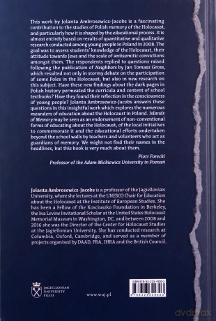 Islands of Memory - Jolanta Ambrosewicz-Jacobs [KSIĄŻKA]