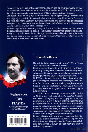 Kobieta trzydziestoletnia. Klasyka literatury francuskiej - Honore de Balzac [KSIĄŻKA]