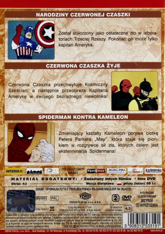 Spider-Man i Czerwona Czaszka [DVD]