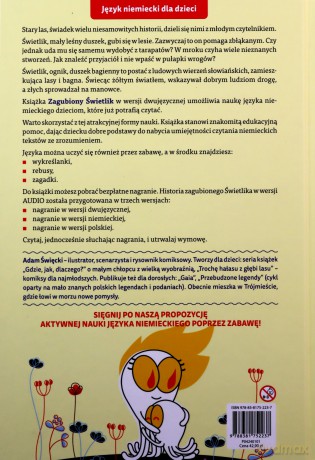 Zagubiony Świetlik. Das Verlorene Glühwürmchen w wersji dwujęzycznej dla dzieci - Adam Święcki [KSIĄŻKA]