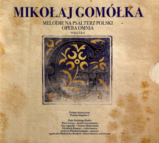 Mikołaj Gomółka: Melodie na Psałterz Polski vol. 5-6 [2CD]
