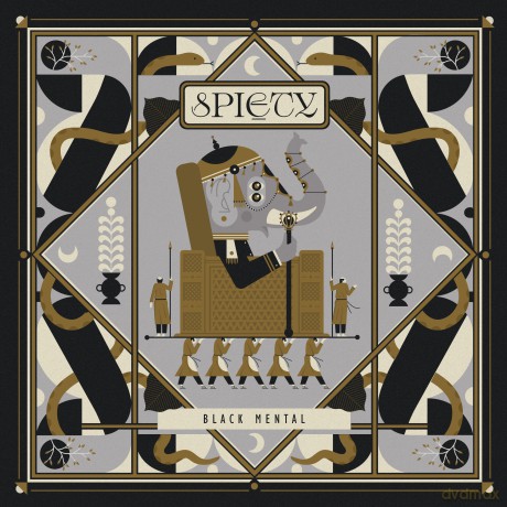 Spięty: Black Mental (digipack) [CD]