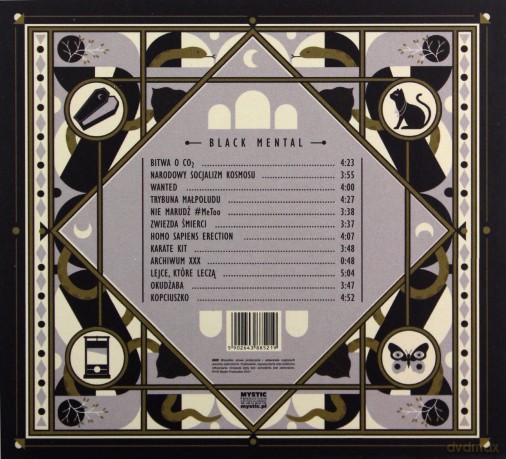 Spięty: Black Mental (digipack) [CD]