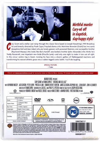 Arsenic and Old Lace (Arszenik i stare koronki) [DVD]