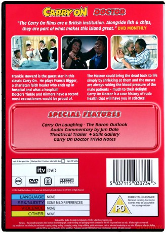 Carry On Doctor [DVD]