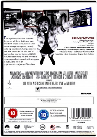 Clerks (Clerks: Sprzedawcy) [DVD]