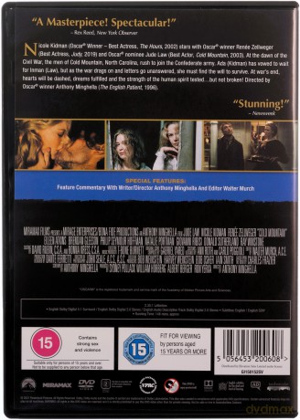 Cold Mountain (Wzgórze nadziei) [DVD]