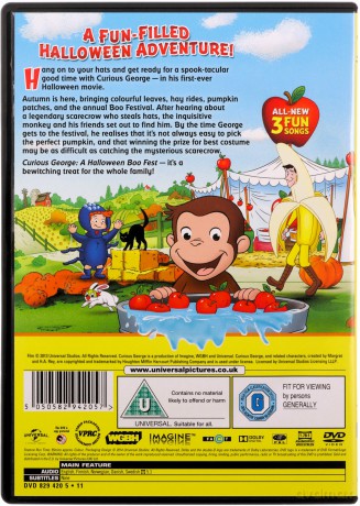 Curious George: A Halloween Boo Fest [DVD]