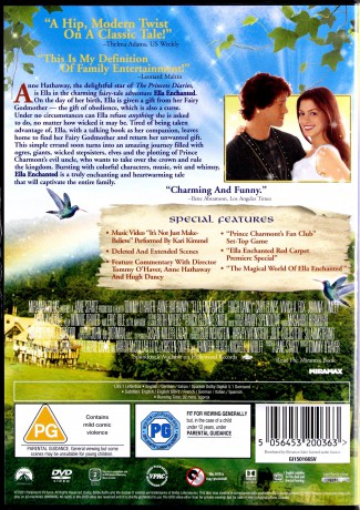 Ella Enchanted (Ella zaklęta) [DVD]
