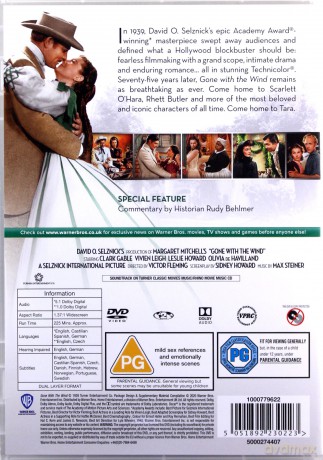 Gone With The Wind (Przeminęło z wiatrem) [2DVD]