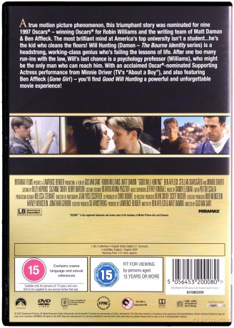 Good Will Hunting (Buntownik z wyboru) [DVD]