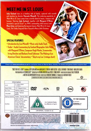 Meet Me In St. Louis (Spotkamy się w St. Louis) [DVD]