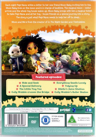 Moon and Me: The Little Tiny Tea and Other Episodes (Księżyc i ja) [DVD]