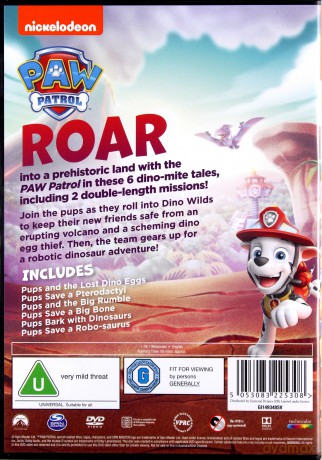 Paw Patrol: Dino Rescue (Psi patrol) [DVD]