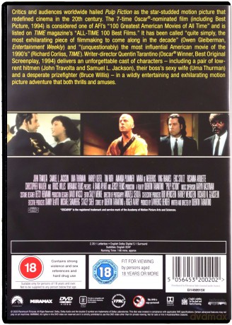 Pulp Fiction [DVD]