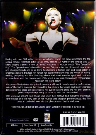 Madonna: The Lady Is a Vamp [DVD]