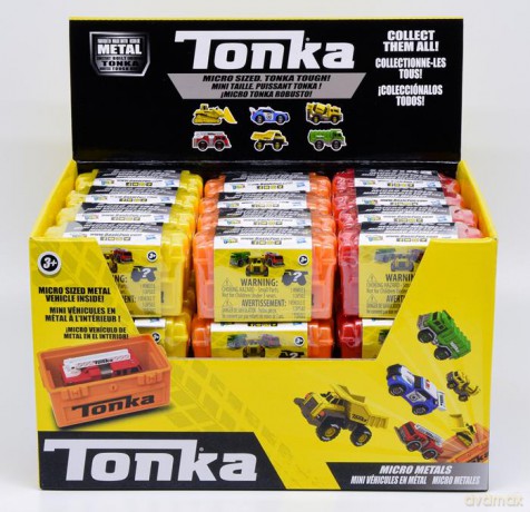 Tonka Micro Metals Minipojazdy Pojedyncze opakowanie [ZABAWKA]