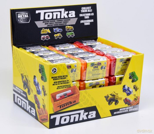 Tonka Micro Metals Minipojazdy Pojedyncze opakowanie [ZABAWKA]