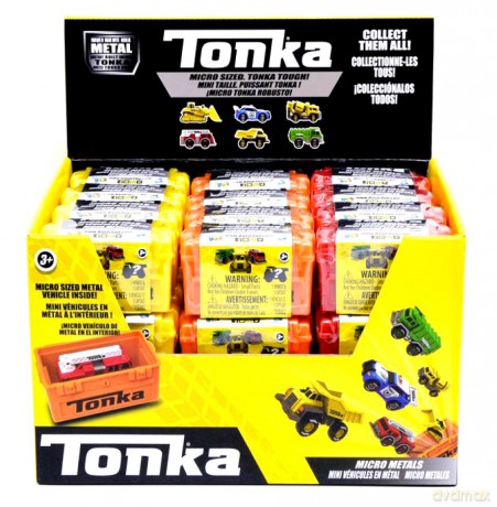 Tonka Micro Metals Minipojazdy Pojedyncze opakowanie [ZABAWKA]