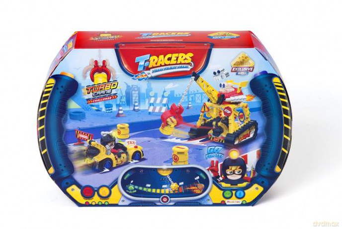 T-Racers S - Turbo Crane Zestaw [ZABAWKA]