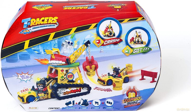 T-Racers S - Turbo Crane Zestaw [ZABAWKA]