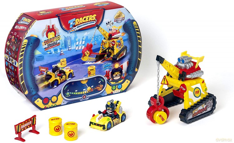 T-Racers S - Turbo Crane Zestaw [ZABAWKA]