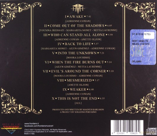 Heart Healer: The Metal Opera By Magnus Karlsson [CD]
