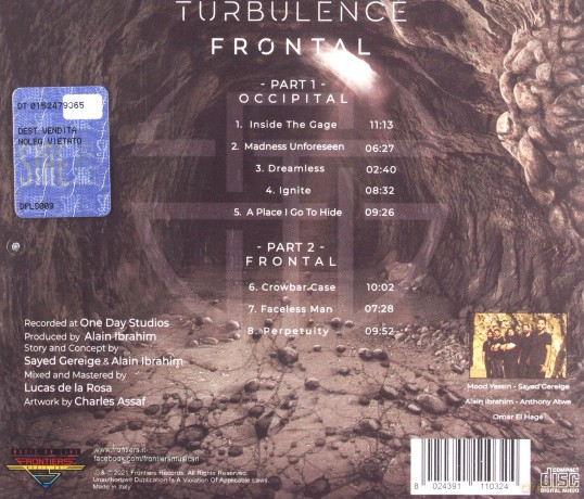 Turbulence: Frontal [CD]