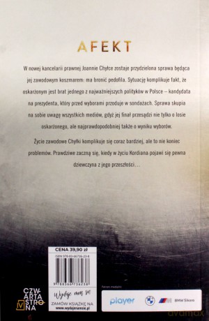 Afekt. Seria z Joanną Chyłką (Tom 13) - Remigiusz Mróz [KSIĄŻKA]